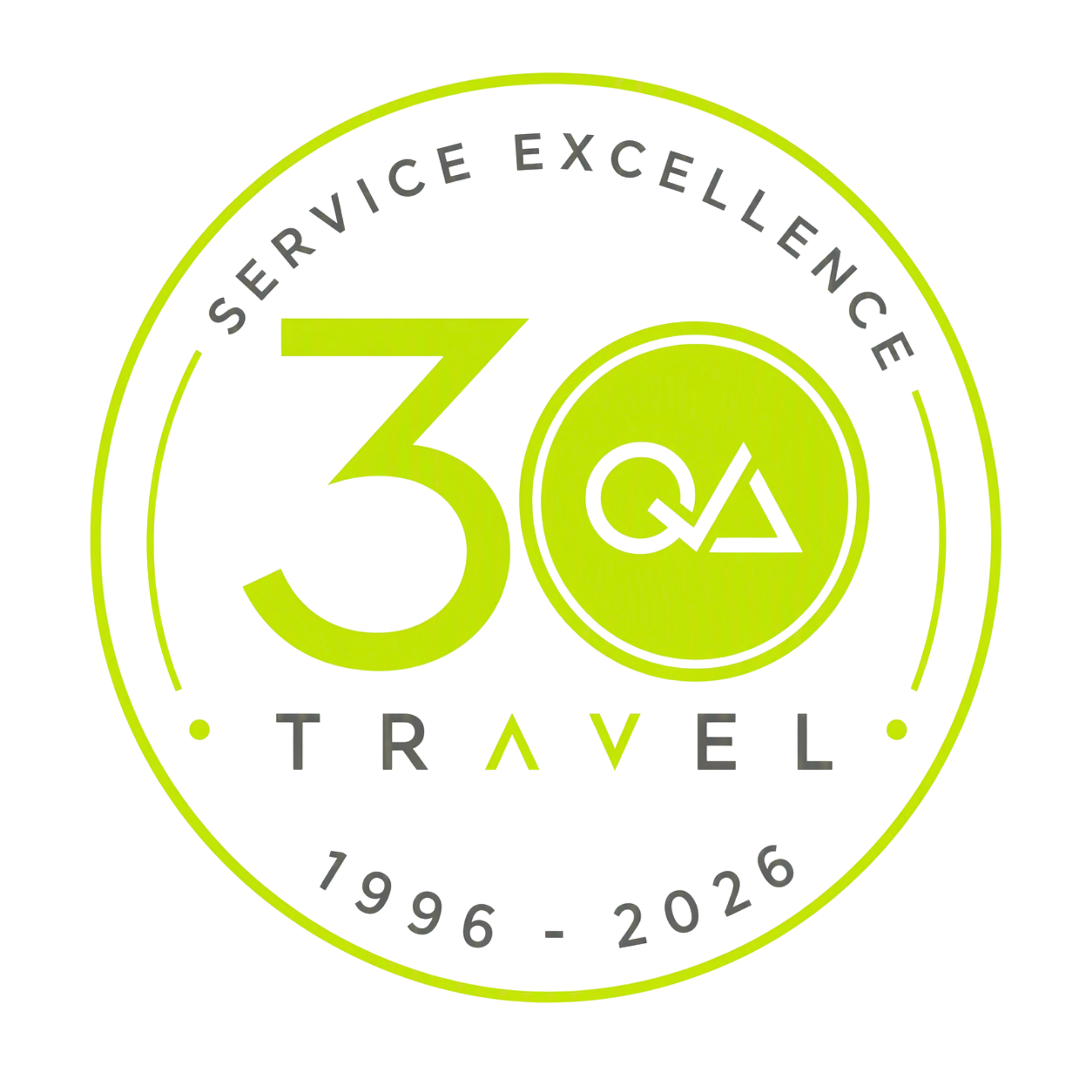 QA Travel — 30 years of service excellence, 1996–2026